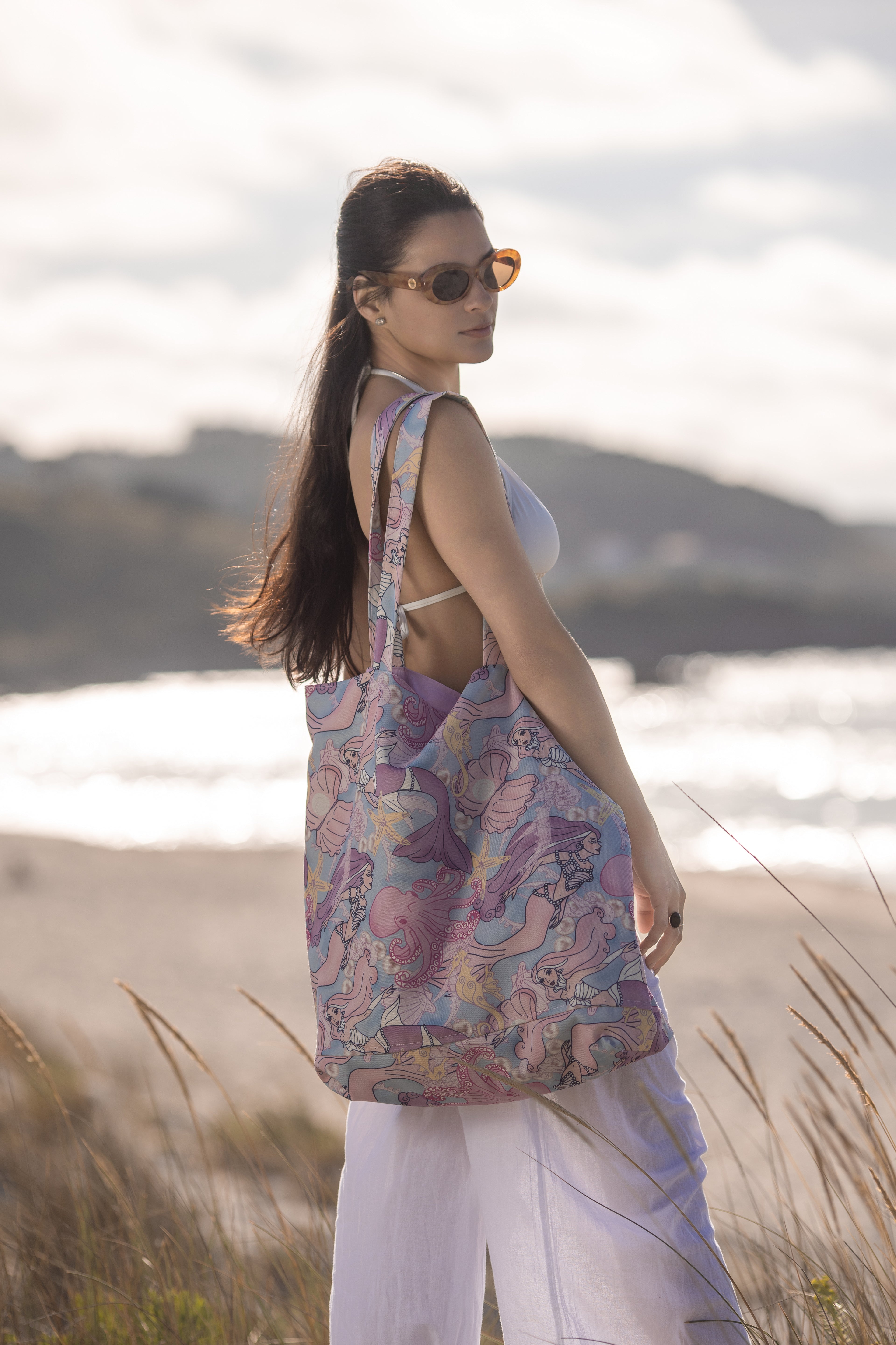 Bolso Playero XXL El Canto de Las Sirenas